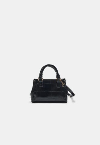 Mini Tote Crossbody Bag com efeito de coco