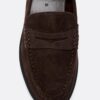 Mocassins de pele castanho