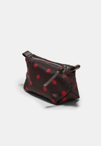 Necessaire com bolinhas