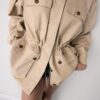 Parka de Algodão com Bolsos