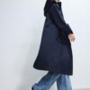 Parka longa e esvoaçante Parka longa e esvoaçante