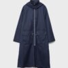 Parka longa e esvoaçante Parka longa e esvoaçante