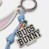 Porta-chaves com pingente Bugs Bunny