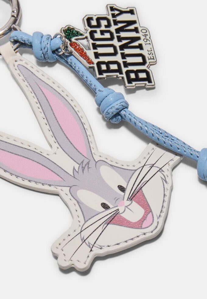 Porta-chaves com pingente Bugs Bunny