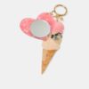 Porta-chaves com pingente de gelado