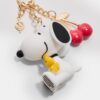 Porta-chaves com pingente Snoopy
