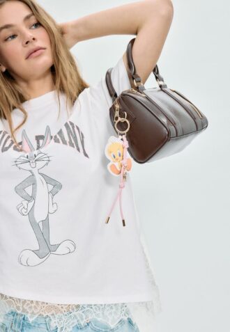 Porta-chaves com pingente Tweety
