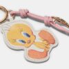 Porta-chaves com pingente Tweety
