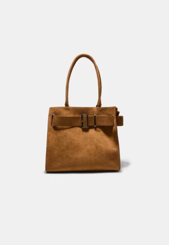 Saco City Shopper com detalhe de fivela