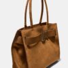 Saco City Shopper com detalhe de fivela