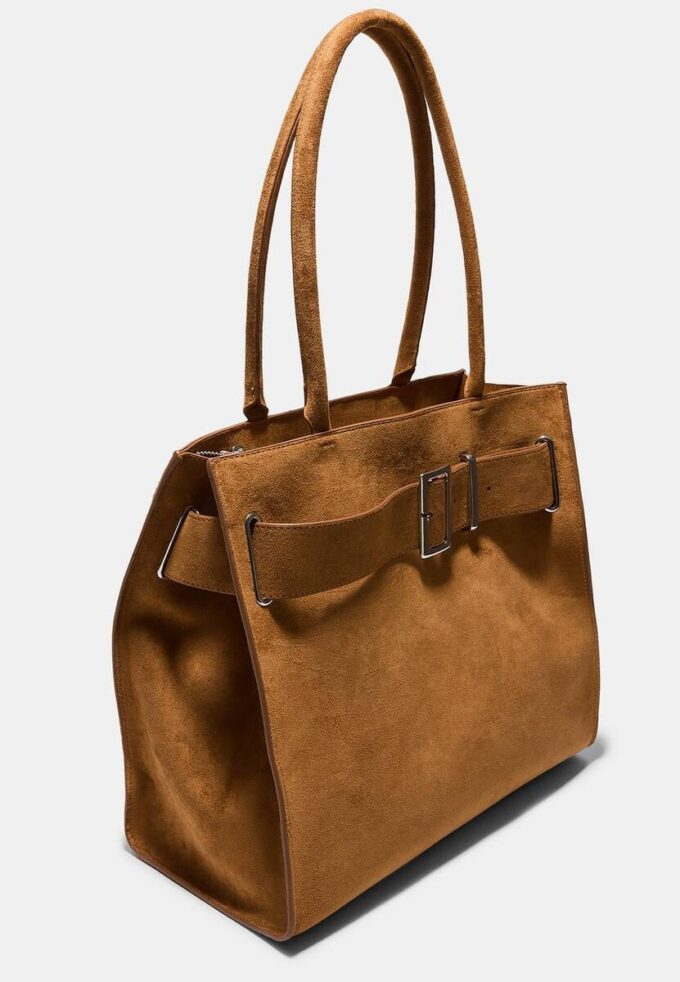 Saco City Shopper com detalhe de fivela