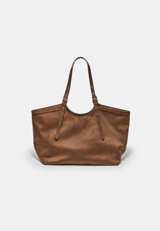 Saco de compras com detalhe de mini fivela