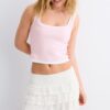 Saia-Skort de renda Saia-Skort de renda