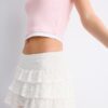 Saia-Skort de renda Saia-Skort de renda
