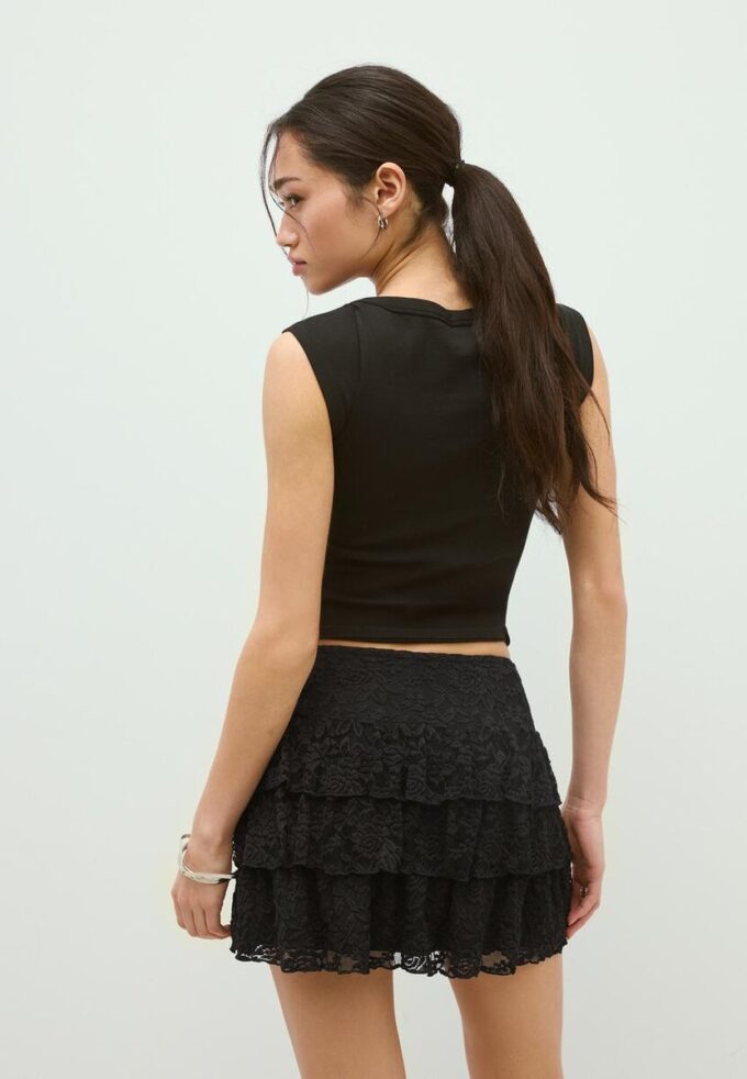 Saia-Skort de renda