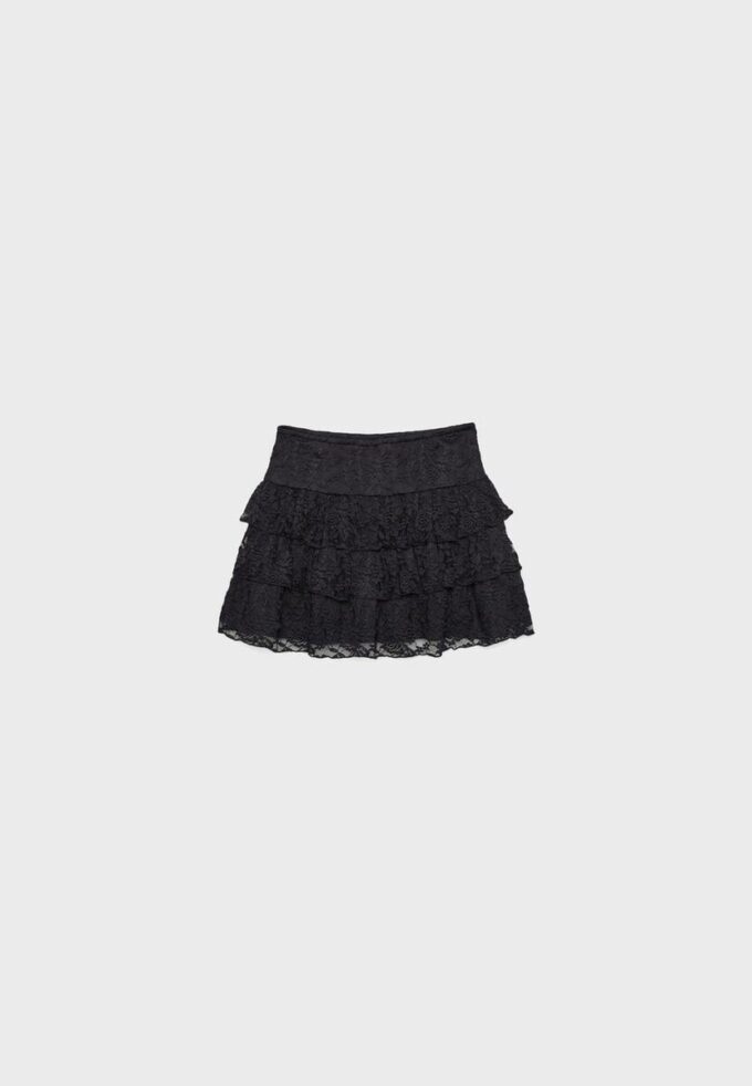 Saia-Skort de renda