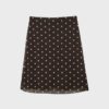 Saias Midi de Tule com Bolinhas