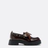 Sapatos náuticos com plataforma