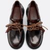 Sapatos náuticos com plataforma