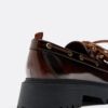 Sapatos náuticos com plataforma