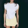 Skort com fenda lateral Skort com fenda lateral