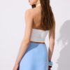 Skort com fenda lateral