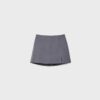 Skort com fenda lateral Skort com fenda lateral