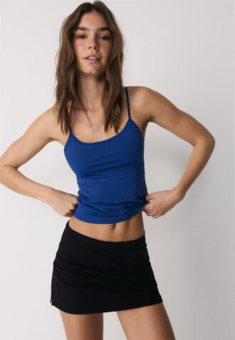 Skort de malha básica