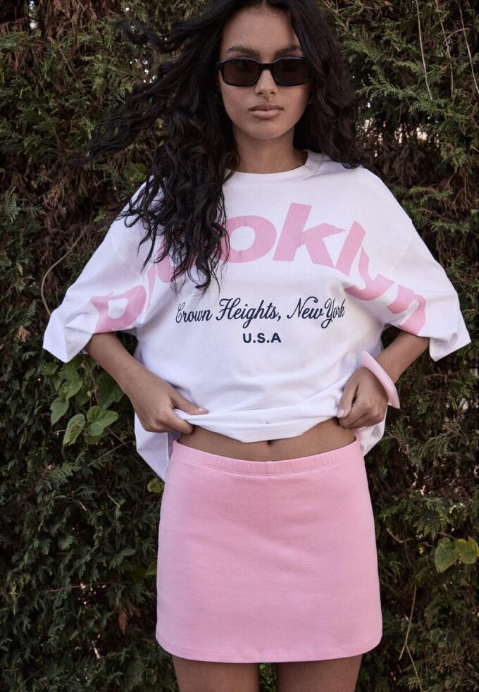 Skort de malha básica Skort de malha básica