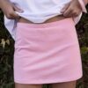 Skort de malha básica Skort de malha básica