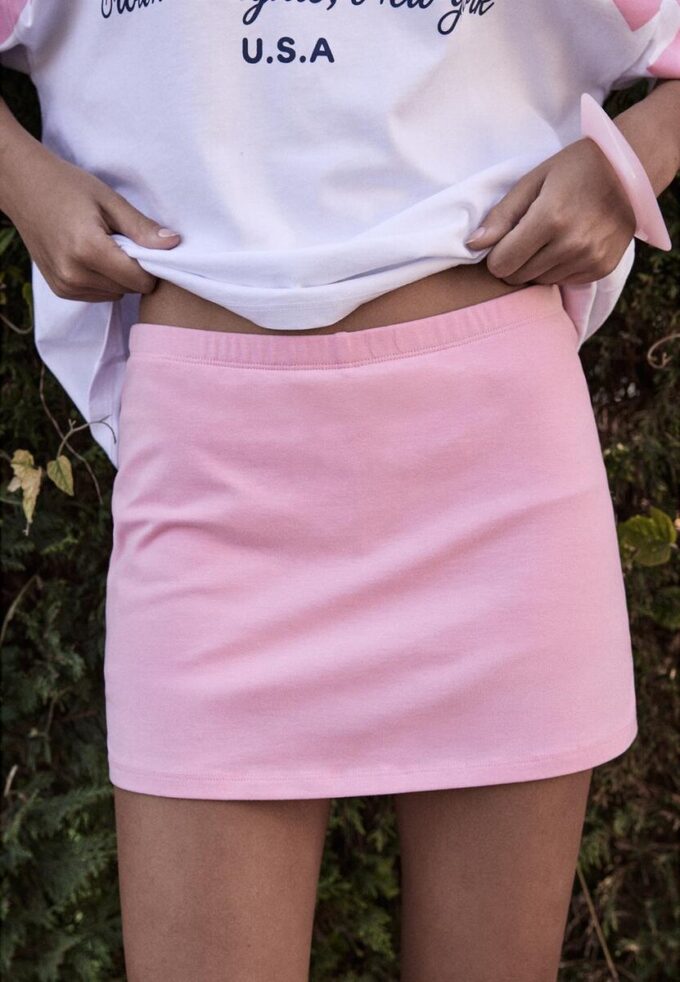 Skort de malha básica Skort de malha básica