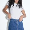 Skort em ganga com cinto Skort em ganga com cinto