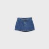 Skort em ganga com cinto Skort em ganga com cinto