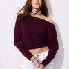 T-shirt assimétrica em modal