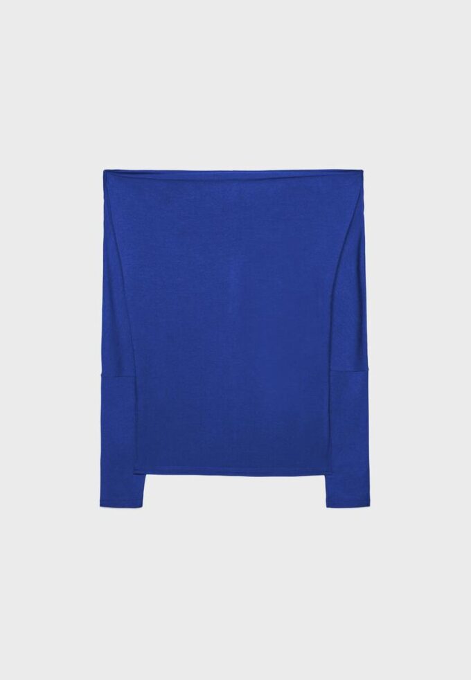 T-shirt assimétrica em modal