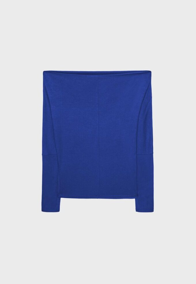 T-shirt assimétrica em modal