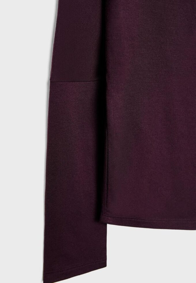 T-shirt assimétrica em modal