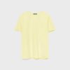 T-shirt básica de corte regular com toque suave T-shirt básica de corte regular com toque suave