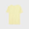 T-shirt básica de corte regular com toque suave T-shirt básica de corte regular com toque suave