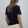 T-shirt básica de corte regular e tecido pesado T-shirt básica de corte regular e tecido pesado