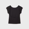 T-shirt com costas abertas T-shirt com costas abertas