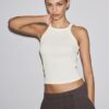 T-shirt com costas em estilo nadador