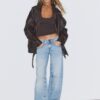 T-shirt com decote halter T-shirt com decote halter