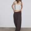 T-shirt com decote halter T-shirt com decote halter
