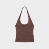 T-shirt com decote halter T-shirt com decote halter