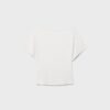 T-shirt de manga curta com gola barco T-shirt de manga curta com gola barco