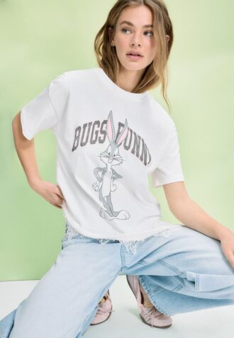 T-shirt de renda Bugs Bunny