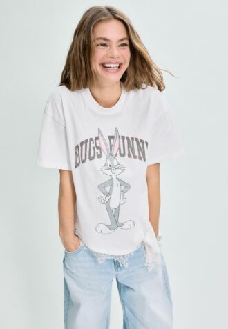 T-shirt de renda Bugs Bunny