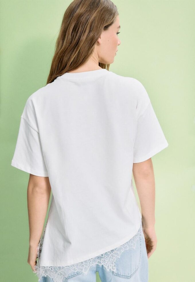 T-shirt de renda Bugs Bunny T-shirt de renda Bugs Bunny