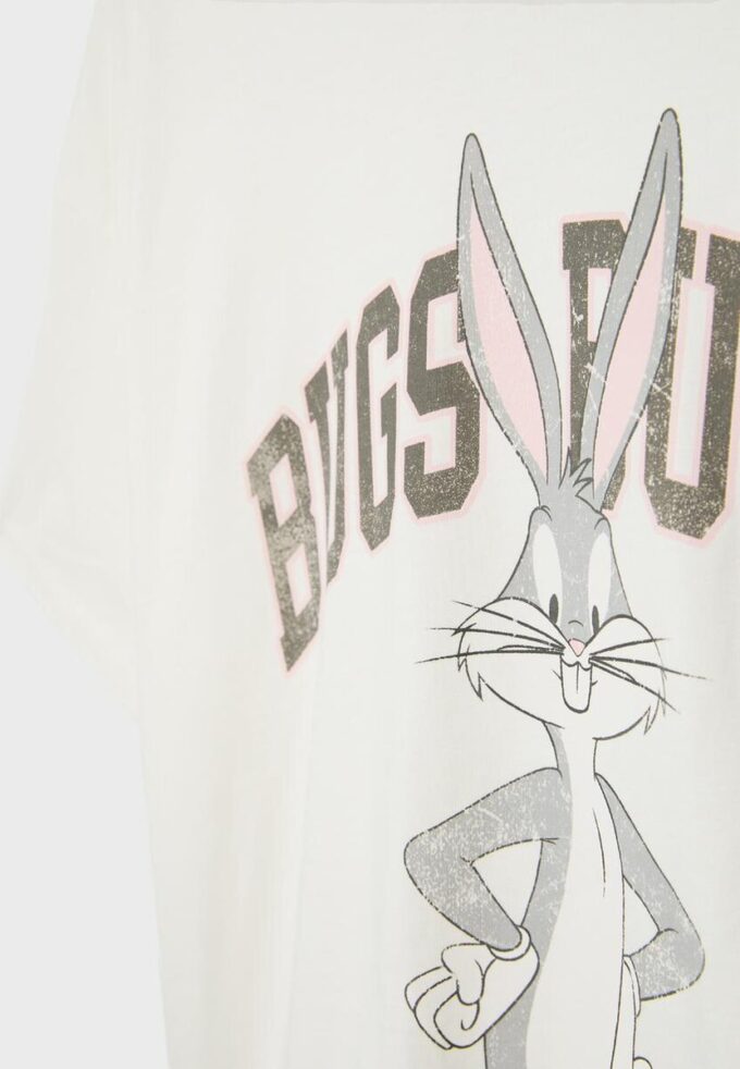 T-shirt de renda Bugs Bunny T-shirt de renda Bugs Bunny